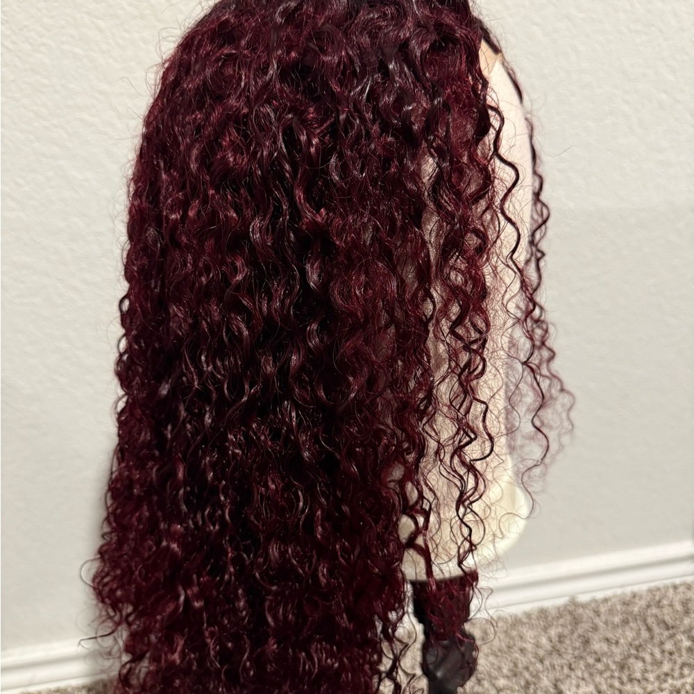 Her Wig Closet Red Curly Wig Extensions